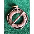 1905 WINNERS BADGE FOR SCHOOLS POLO CHAMPIONSHIP- NAMED