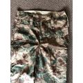 POLICE TASK FORCE-2ND PATTERN CAMO TROUSERS-SIZE 32- PIPE LENGTH 75 CM -GOOD CONDITION-LABELLED