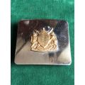 TRANSKEI DEFENCE FORCE BELT BUCKLE