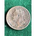 GEORGE IV 1 FARTHING 1826-DIAMETER 22 MM