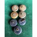 ROYAL NAVY TUNIC BUTTONS- 7 IN TOTAL-DIAMETER 24 MM