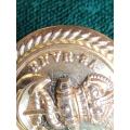 R.N.V.R.-SA NAVAL TUNIC BUTTONS- 6 SOLD TOGETHER-DIAMETER 19MM