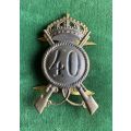 ITALIAN WW2 INFANTRY CAP BADGE