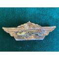 USSR SOVIET RUSSIAN MILITARY MISSILE TANKER CLASS 2 BADGE-1980`S