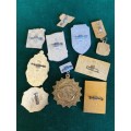 SOVIET RUSSIA,NAVAL PINS-SELECTION OF 10 SOLD TOGETHER-CIRCA 1970`S-1980`S-STICK PINS INTACT