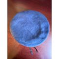 SA ARMY BERET,DARK BLUE,DATED 1991-SIZE 60-VERY GOOD CONDITION