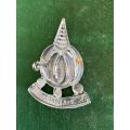 FINANCE SERVICES CORPS,CHROMED CAP BADGE-APPROVED IN 1973- ONE LUG