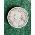 1932 UNION OF SOUTH AFRICA 1 SHILLING-SILVER
