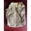 WW2 PATROL BAG -STAMPED AND DATED 1941-MEASURES 30X26 CM WITH CLOSED LID-STILL GOOD CONDITION