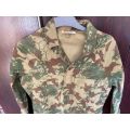 POLICE TASK FORCE 2ND PATTERN CAMO JACKET-USED CONDITION-NO TEARS OR HOLES,ZIPPER IS ALL GOOD,BUTTON