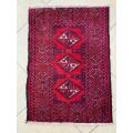 AUTHENTIC HAND MADE PERSIAN TURKOMAN-DIMENSIONS 1100 X 550MM