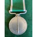 RHODESIAN FULL SIZE PRISON SERVICE MEDAL NAMED TO 5551 WDR MATIRIRANO