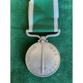 RHODESIAN FULL SIZE PRISON SERVICE MEDAL NAMED TO 5265 WDR OFFICE