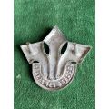 CORPS OF PROFESSIONAL OFFICERS CHROME CAP BADGE- 2X SCREW LUGS