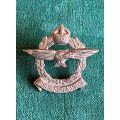 SAAF COLLAR BADGE WORN 1926-1959-LUGS COMPLETE-SMALL TYPE