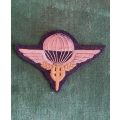 LAOS-BULLION EMBROIDERED,OFFICERS PARACHUTE WING- 3RD MILITARY REGION SPECIAL SPECIAL GUERRILLA UNIT