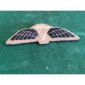 INDIAN ARMY PARACHUTE WINGS-OBSOLUTE-PRE 1980`S- PADDED