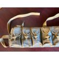 RHODESIA BUSH WAR PERIOD-ORIGINAL CHI COM SKS TEN POCKET BANDOLIER FOR 10 ROUND STRIPPER CLIPS-GOOD