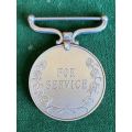 RHODESIA DISTRICT SERVICE MEDAL AWARDED TO CHIBANDA D.A.(DISTRICT ASSISTANT)