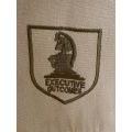 EXECUTIVE OUTCOME JACKET-SIZE MEDIUM-MEASURES 63CM ARMPIT TO ARMPIT-GOOD CONDITION WITHOUT ANY DAMAG