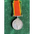 MINIATURE WW2 AFRICA STAR-AUTHENTIC SILVER MEDAL