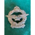 SAAF BRASS CAP BADGE-USED FROM 1933- 2 LUGS