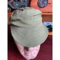 RECCE COPY-OLIVE GREEN HBT CAP STILL WITH PAPER LABEL FOR CROSS REFERENCE CHART-SIZE XL,INSIDE RING