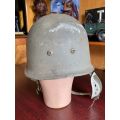 WEST GERMAN PARA HELMET USED BY SADF SPECIAL FORCES-GOOD AND IN COMPLETE CONDITION