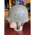 WEST GERMAN PARA HELMET USED BY SADF SPECIAL FORCES-GOOD AND IN COMPLETE CONDITION