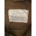 SA RAILWAY POLICE JACKET-SIZE 87-ABOUT MED-MEASURES 52CM ARMPIT TO ARMPIT-GOOD CONDITION,WITHOUT ANY