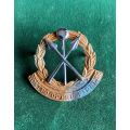 SA SUPPORT SERVICE CORPS BERET BADGE-1976-1983-2X SCREW LUGS