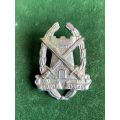 SPECIAL SERVICE CORPS,CHROME,CAP BADGE-1970`S- LUGS MISSING