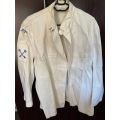 SA NAVY JACKET-SIZE ARGE FOR STORE KEEPER-NO BUTTONS-MEASURES 55CM ARMPIT TO ARMPIT