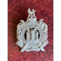 KINGS OWN SCOTTISH BORDERERS CAP BADGE- STICK PIN- COMPLETE