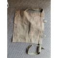 PATTERN 62,RHODESIAN GROUND SHEET HOLDER-GOOD CONDITION-DARK BROWN COLOUR-MAKER MARKED AND DATED
