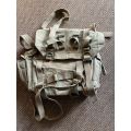 SADF BORDER WAR PERIOD-PATTERN 73 WEBBING-LARGE BACK PACK-GOOD AND COMPLETE CONDITION