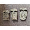 SELECTION OF 3 SADF AMMO POUCHES-SOLD TOGETHER