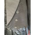 SA ARMY OFFICERS SWALLOW TAIL JACKET-SIZE SMALL-MEASURES 45 CM ARMPIT TO ARMPIT