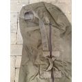 SADF NYLON DUFFLE BAG-ZIP INTACT-USED-PLEASE LOOK AT PICS FOR DAMAGE