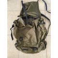 RECCE OLIVE GREEN/NIEMOLLER,3 DAY BACK PACK INTERNAL FRAME-VERY SCARCE-COMBAT USED AND NOT IN PERFEC