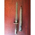 BELGIUM FN MEDAL 1924 LONG BAYONET-IT RESEMBLED THE CZECH VZ 23 LONG BLADED EXPERT BAYONET AND WAS P