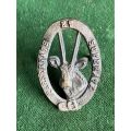 8 SA INFANTRY CAP BADGE-APPROVED 1988- 2X SCREW LUGS