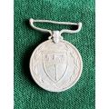 AUTHENTIC,SILVER(NOT FROM COLLECTORS SET)MINIATURE RHODESIA EXEMPLARY SERVICE MEDAL