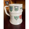 RHODESIAN LIGHT INFANTRY BASE GROUP MUG-HEIGHT 13,5CM-DIAMETER AT THE BASE 11 CM-GOOD CONDITION WITH