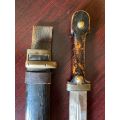 GUARANTEED ORIGINAL IMPERIAL RUSSIAN SWORD M-1907-BEBUT FOR ARTILLERY-IMPERIAL TZARIST EAGLE AND INS