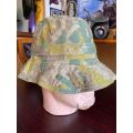 AUTHENTIC RECCE/HUNTER GROUP CAMO BUSH HAT-SIZE 56/7-CONDITION-USED WITH A LOT OF CHARACTER-SCARCE