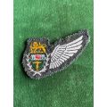 RHODESIA AIR FORCE-AIR WING-EMBROIDERED-UNPADDED-ORIGINAL
