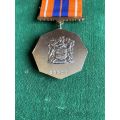 SADF FULL SIZE PRO PATRIA MEDAL-EARLY 1ST TYPE WITH SWIVEL SUSPENDER AND LOW NO.-MADE BY METAL ART-