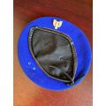 RHODESIAN 1 PSYCHOLOGICAL OPS UNIT BERET WITH BADGE-GUARANTEED ORIGINAL AND IN GOOD CONDITION-INSIDE