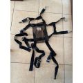 SA ARMY PARACHUTE,SPINNEKOP/BATTALEUR 90 DATED 1996-COMPLETE WITH HOOKS AND CLIPS